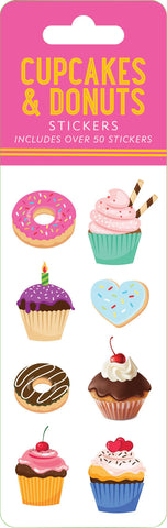 CUPCAKE AND DONUT  STICKERS