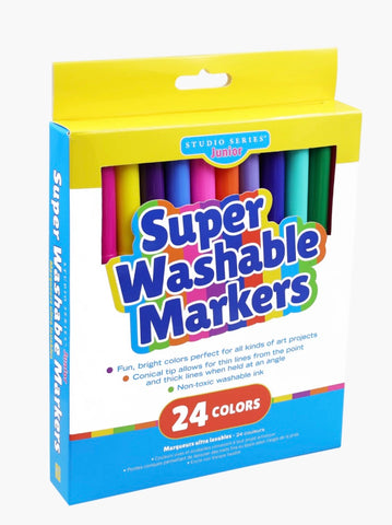 SUPER WASHABLE MARKERS