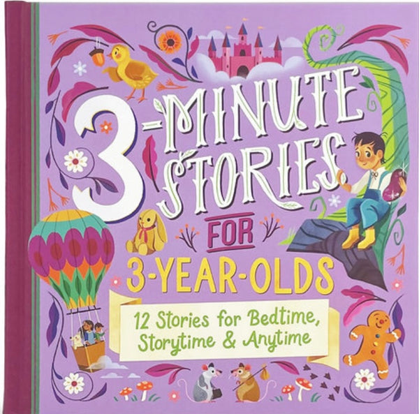 3 MINUTE STORIES FOR 3 YEAR OL