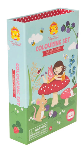 FOREST FAIRIES COLORING SET