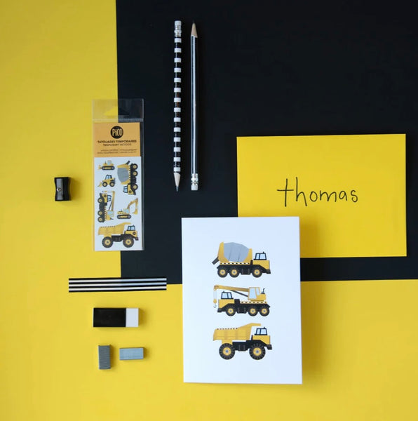 GREETING CARD TRUCK W TATTOO