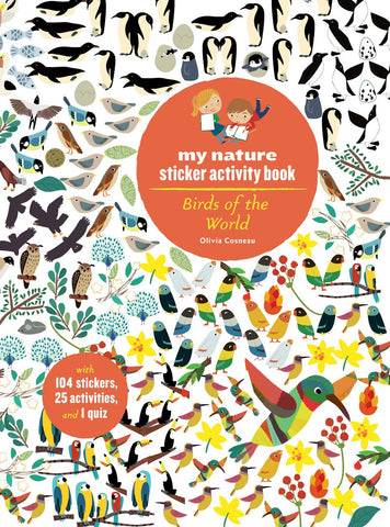 BIRDS OF THE WORLD STICKERS