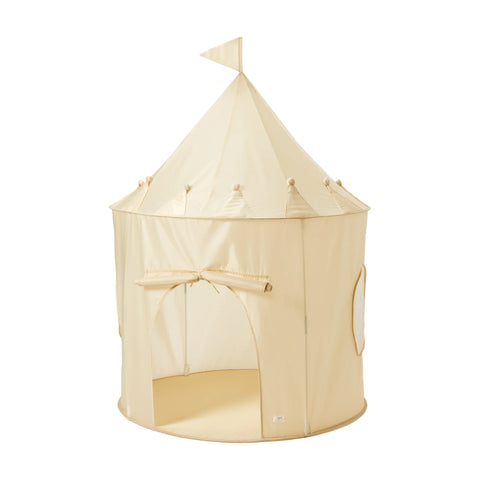 RECYCLED FABRIC PLAY TENT BEIGE