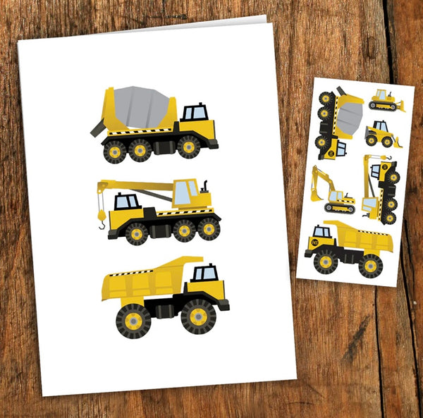 GREETING CARD TRUCK W TATTOO