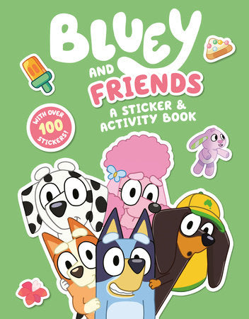BLUEY & FRIENDS STICKER BOOK