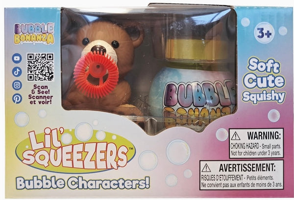 LIL SQUEEZERS SENSORY BUBBLE BEAR