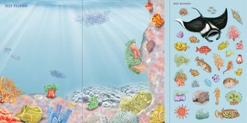 UNDER THE SEA STICKER SCENES
