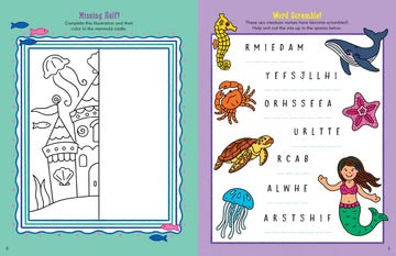 MERMAIDS ACTIVITY BOOK