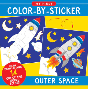 COLOR BY STICKER OUTER SPACE