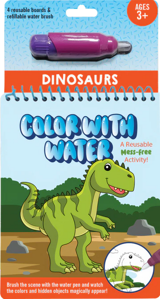 COLOUR W WATER DINOSAURS