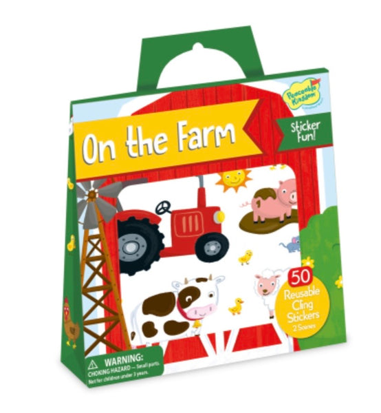 ON THE FARM STICKER TOTE