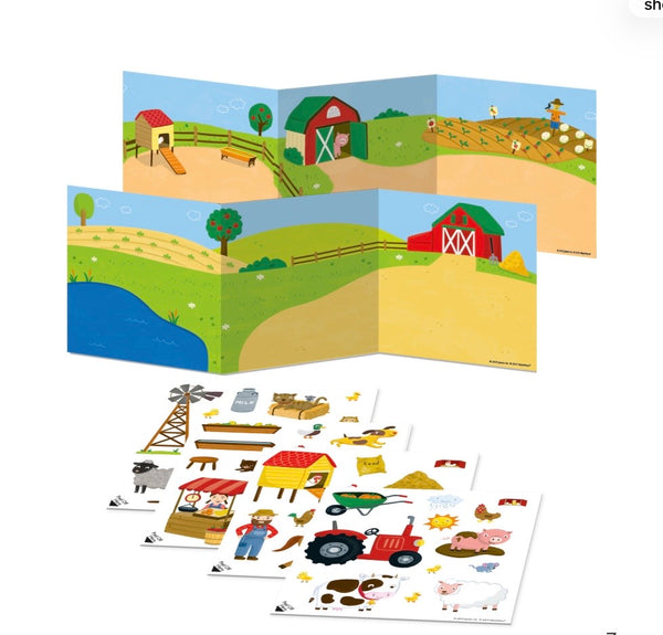 ON THE FARM STICKER TOTE