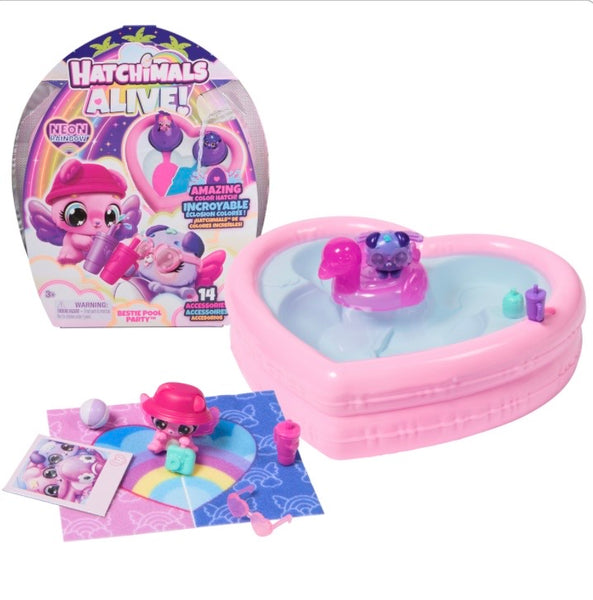 HATCHIMALS BEASTIE POOL PARTY