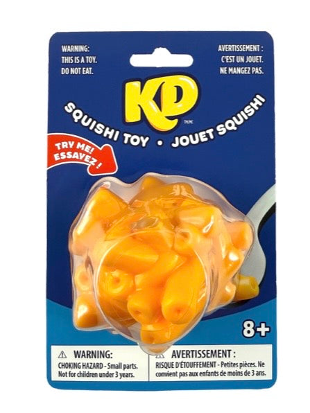 KD KRAFT DINNER SQUISH TOY