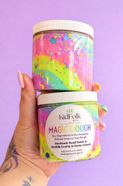 MAGIC DOUGH PASTEL RAINBOW SWIRL 2oz