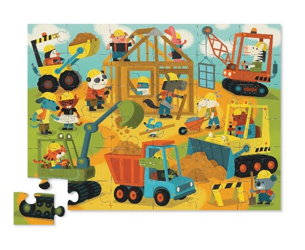 BUSY BUILDERS 36 PC PUZZLE