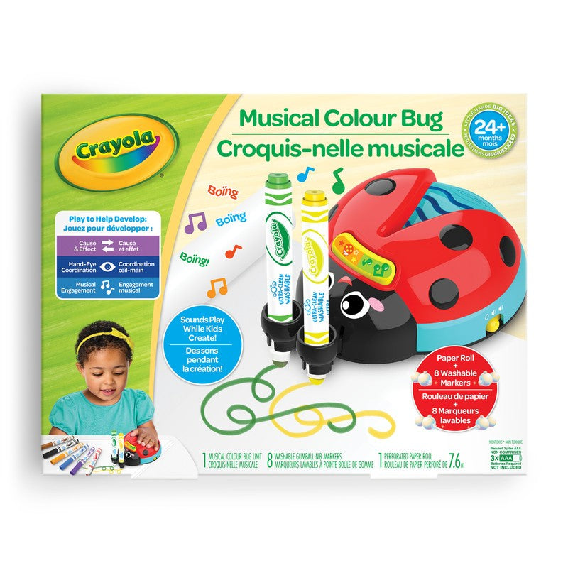 CRAYOLA MUSICAL COLOUR BUG