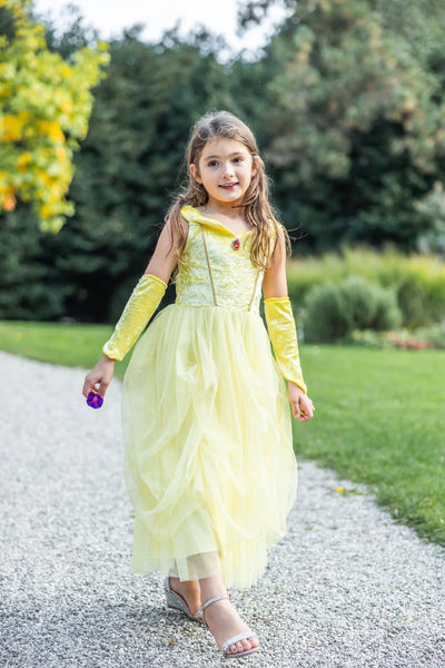 VELVERTY SOFT YELLOW PRINCESS 3-4