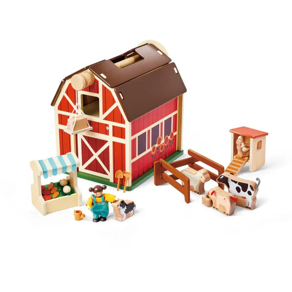 HAPPY FARM PLAYSET HAPE TOYS