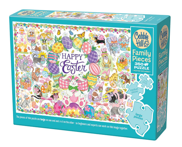 HAPPY EASTER FAMILY PUZZLE 350