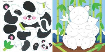 FIRST COLOUR STICKER WILD ANIMAL
