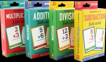 FLASH CARDS HIGH CONTRAST SET OF 4