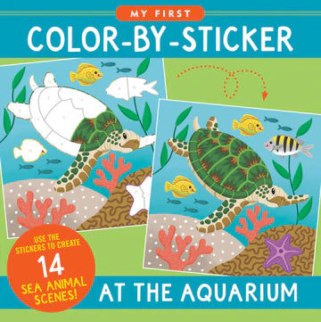COLOUR BY STICKER AQUARIUM
