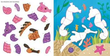 COLOUR BY STICKER AQUARIUM