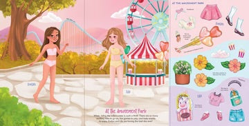 STICKER DOLL DRESS UP VACATION