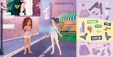 STICKER DOLL DRESS UP VACATION