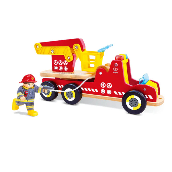 SIREN & LIGHTS FIRE TRUCK