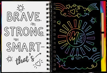 SCRATCH & SKETCH BRAVE STRONG