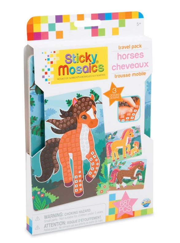 STICKY MOSAIC  TRAVEL HORSE PACK