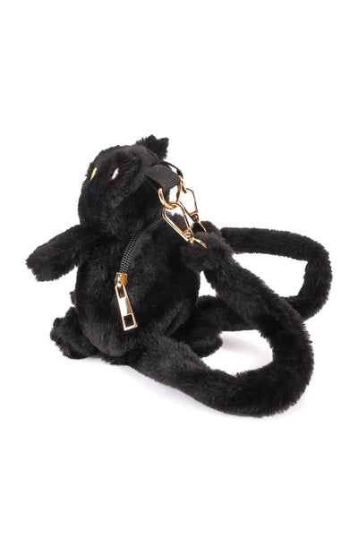 CUTIE KITTY MINI BLACK BACKPACK