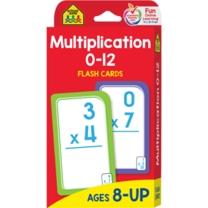MULTIPLICATION FLASH CARDS