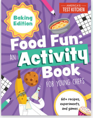 FOOD FUN ACTIVITY BOOK