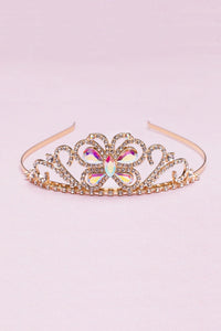 BOUTIQUE BUTTERFLY JEWEL TIARA