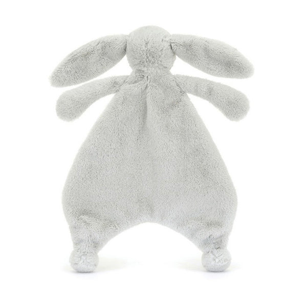 BASHFUL SILVER BUNNY COMFORTER