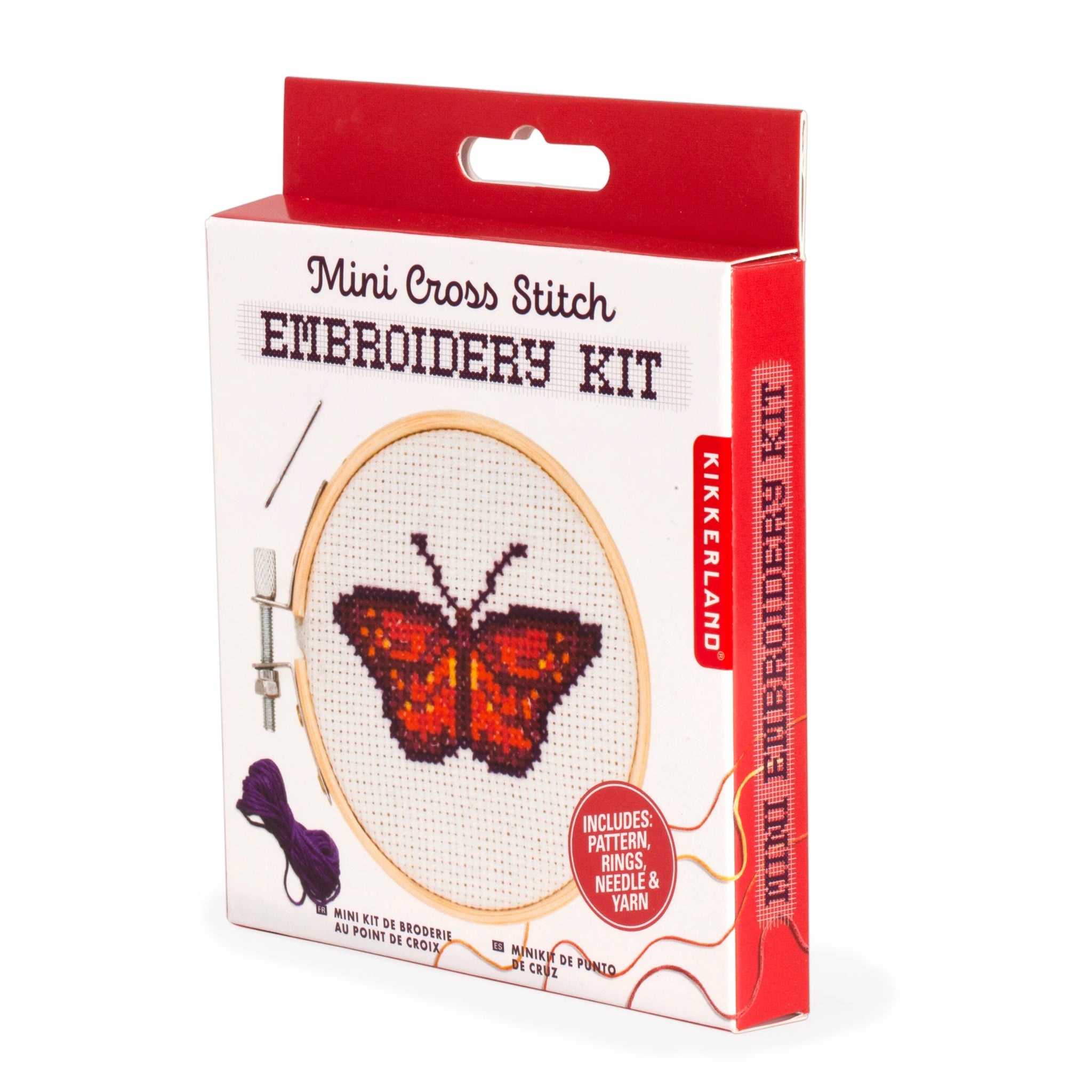 CROSS STITCH BUTTERFLY KIT
