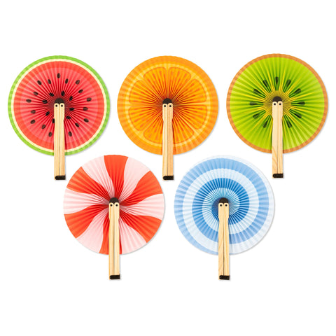 FRUITY SWEET PAPER FANS