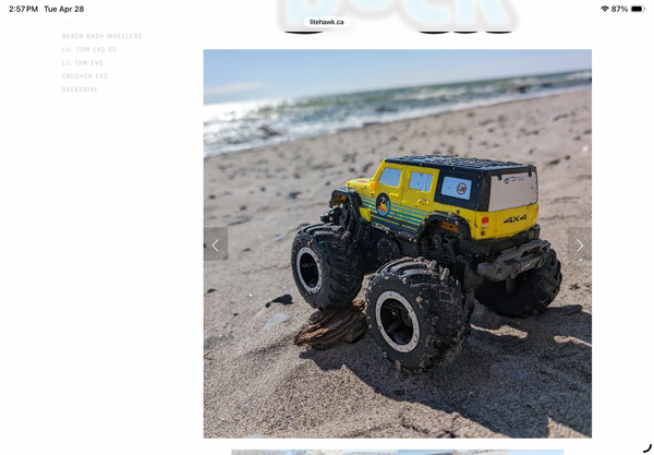 LITEHAWK DUCK AMPHIBIOUS SUV
