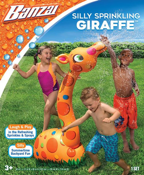 SILLY SPRINKLING GIRAFFE