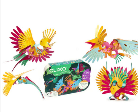 TROPICAL BIRDS PACK CLIXO