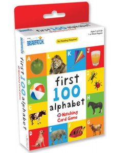 FIRST 100 ALPHABET CARD GAME