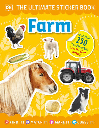 FARM STICKER BOOK