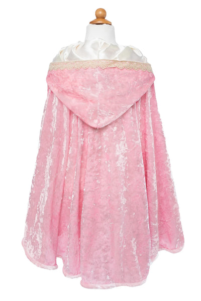 DELUXE PINK ROSE PRINCESS CAPE