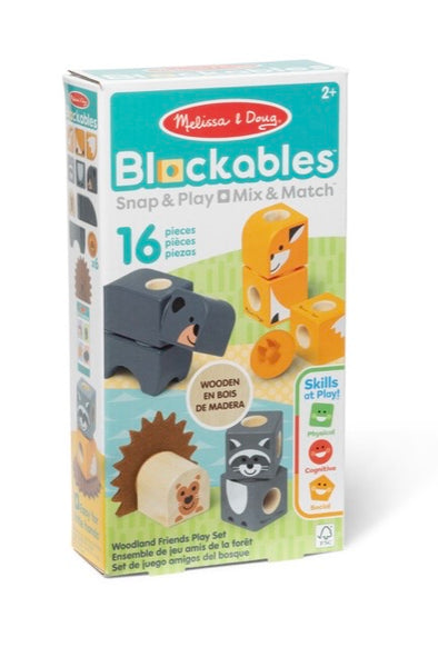 BLOCKABLES WOODLAND CREATURES