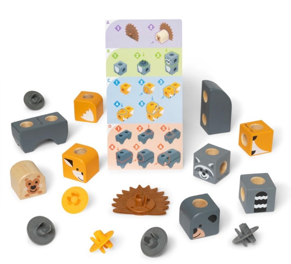 BLOCKABLES WOODLAND CREATURES