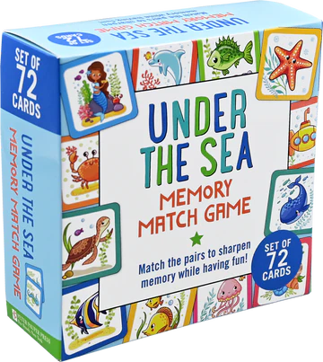 UNDER THE SEA MEMORY MATCH GAME