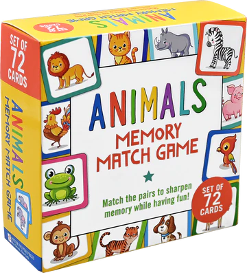 ANIMALS MEMORY MATCH GAME